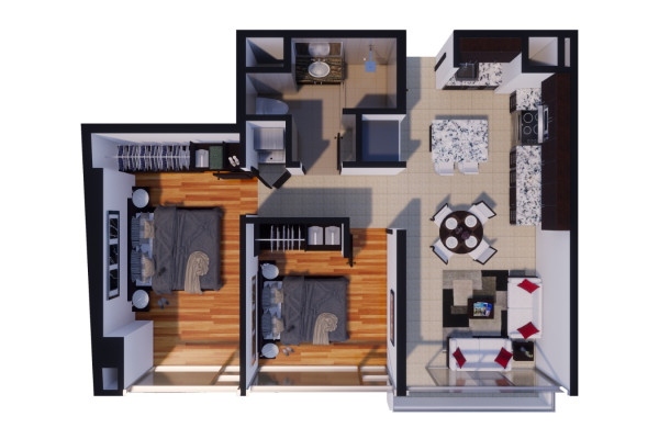 Se alquila Apartamento en Los Yoses.